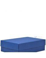 Dark blue lid for carton box 266x172x78mm L