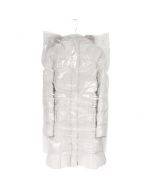 Transparent plastic bag for hanger 70x120cm, 10pcs/pack