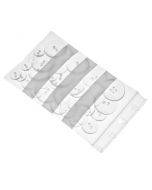 Zip Lock Minigrip bag with writing panel 10x15cm, 100pcs/pack