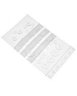 Zip Lock Minigrip bag with writing panel 15x20cm, 100pcs/pack
