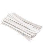 White tie ''Clipband'' lenght 200mm, 100pcs/pack