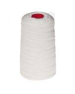 White thread for bag sewing machine, 930m/roll