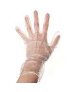 Transparent vinyl gloves non-powdered M nr. 8, 100pcs/pack
