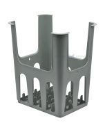 Plastic holder for 8L paper garbage bag 247x197x280mm