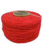 Red rubber string for tying machine 1kg, 1000m/roll