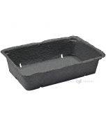 Grey papermass box for berries 2000ml/2L