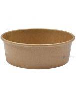 Carton salad cup 500ml diameter 150mm, 25pcs/pack