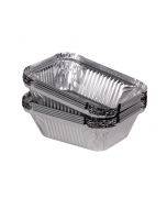Aluminium foil tray 123x96x33mm 255ml