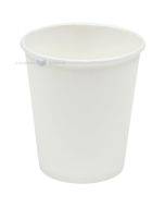 White biopaper cup 250ml, 100pcs/pack