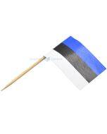 Bamboo degustation stick 6,5cm blue-black-white, 100pcs/pack