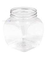 Muovipurkki "Lyhty" PET 400ml, halkaisija 63mm
