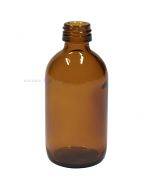 Brown glass bottle without cork 50ml diameter 18mm
