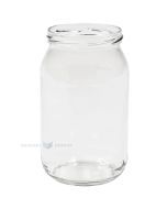 Glass jar without lid 900ml diameter 82mm