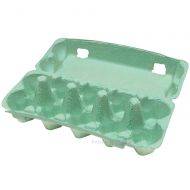 Green egg carton for 10 eggs S M L, 50pcs/pack