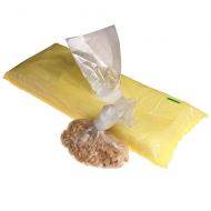 Plastic bag with side folding 32x40cm