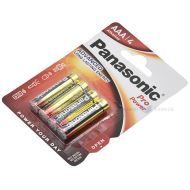 Battery AAA Panasonic Pro Power, LR03PPG/4B, 4pcs/pack