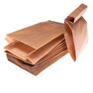 Brown paper bag 9+5x19cm 35g/m2, 100pcs/pack