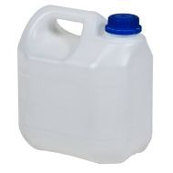 White plastic canister with corc (38mm) 3000ml / 3L