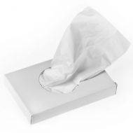 White hygiene bag HD 2L, 30pcs/roll