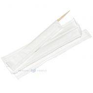 Wooden toothpick packed inside paper 6,5cm, 1000pcs/box