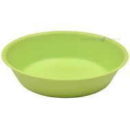 Reusable green plastic soup bowl 17,8cm PP 50x machine washable