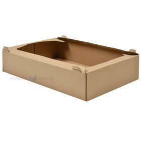 Minicorrugated carton box for biscuits and berries 292x193x60mm