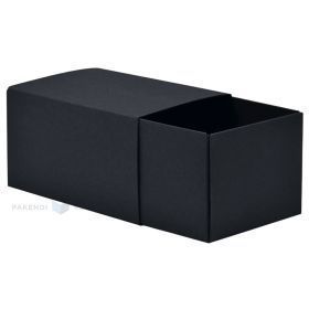 Black slider box 110x80x65mm