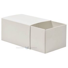 Laatikko valkoinen liukuva sisäosa 110x80x65mm