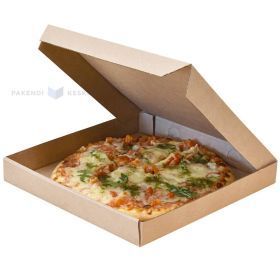 Pizzarasia, minilaalto, 24x24+3,5cm, 0426, ruskea, 50kpl/pkt