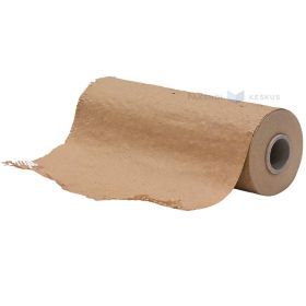Brown honeycomb paper 39,5cm wide 90g/m2, 100m/roll