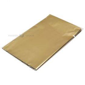 Golden gift bag 20x35cm, 50pcs/pack