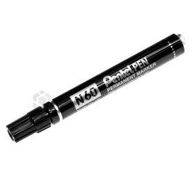 Permanent black marker Pentel N60 with chisel tip 3,9/5,5mm