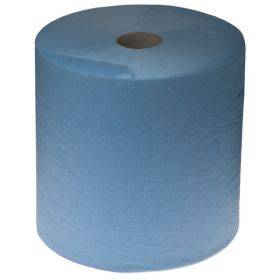 Paperipyyhe Bulkysoft, 36cm lev, sininen, 2-kerros, rullassa 380m
