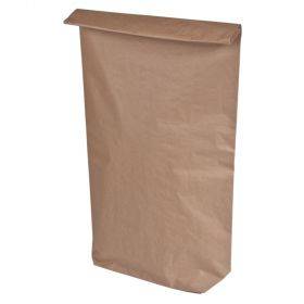 Brown 3-layered paper bag 40+13x70cm 3x70g/m2