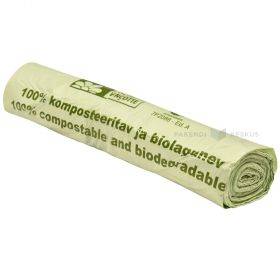 Compostable and biodegradable bags 240L, 10pcs/roll