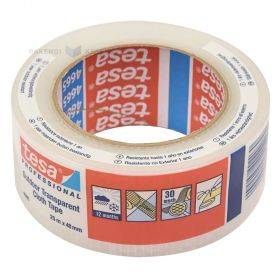 Transparent outdoor tape 48mm wide, 25m/roll