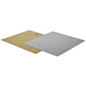 Golden-silver torte stand 29x21,5cm, 25pcs/pack