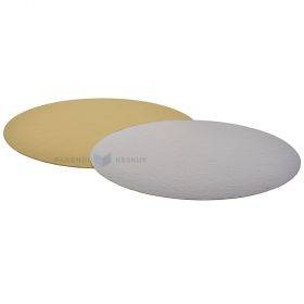 Golden-silver torte stand diam. 24cm, 25pcs/pack