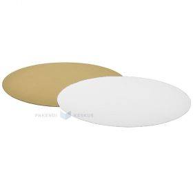 Golden-white torte stand diam. 22cm, 25pcs/pack