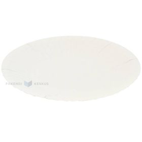 Laminated white paper plate diameter 15cm, 100pcs/pack