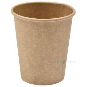 Brown paper cup 250ml, 50pcs/pack