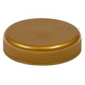 Golden lid for plastic jar diameter 63mm