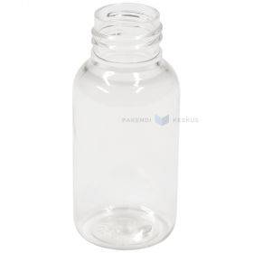Plastic bottle "Boston Round" PET 50ml diameter 24mm