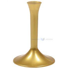 Golden stand for reusable plastic goblet 9cm PS 50x machine washable, 20pcs/pack