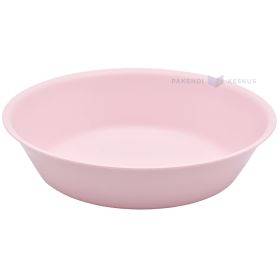Keittolautanen, PP, halk17,8cm, roosa,125x-konepestävä