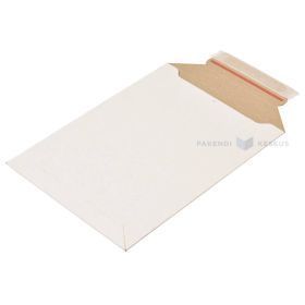 White carton envelope with gray inside 17,5x25cm A5