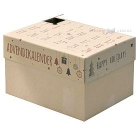 Advent calendar for 24 330ml bottles 380x302x237mm