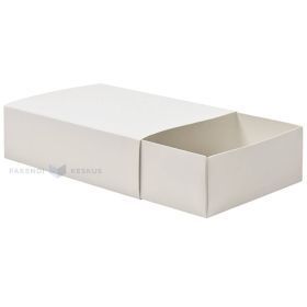Laatikko valkoinen liukuva sisäosa 110x80x25mm