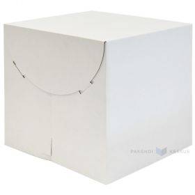 White lid for torte box 250x250x250mm, 25pcs/pack