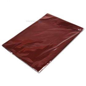 Dark red gift bag 35x50cm, 50pcs/pack